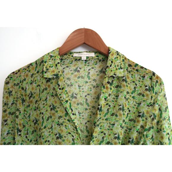 FAVORITE DAUGHTER Lover Floral Chiffon Wrap Crop Top Neiman Marcus S $188 - Picture 7 of 14